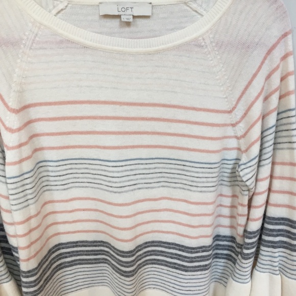 LOFT Striped Sweater - Picture 3 of 10
